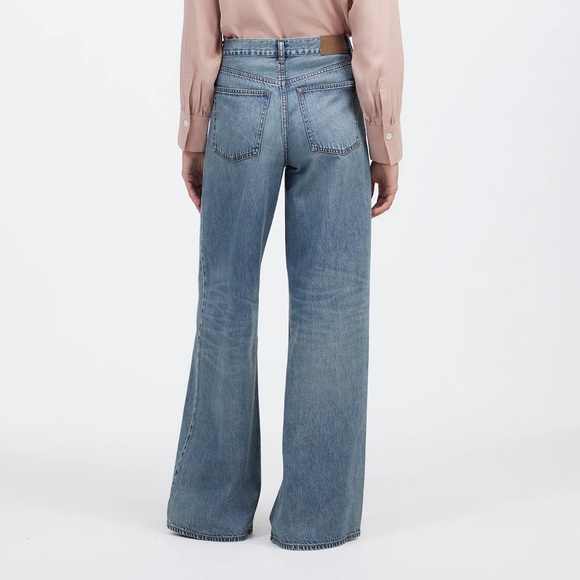 Super wide leg jeans sz 27 - Picture 3 of 6